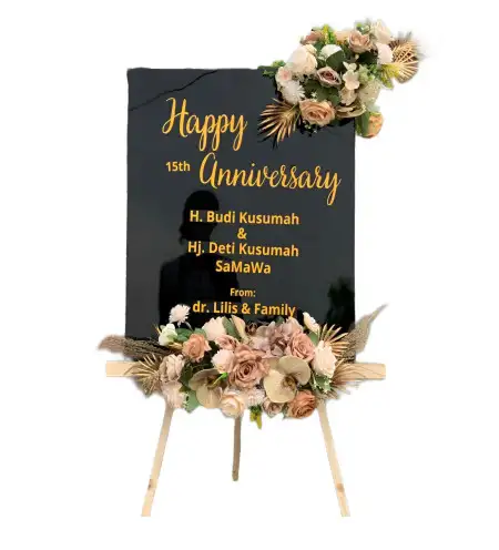 Papan Bunga Akrilik telukjambe timur