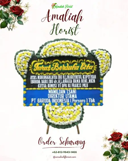 Papan Bunga Duka telukjambe timur
